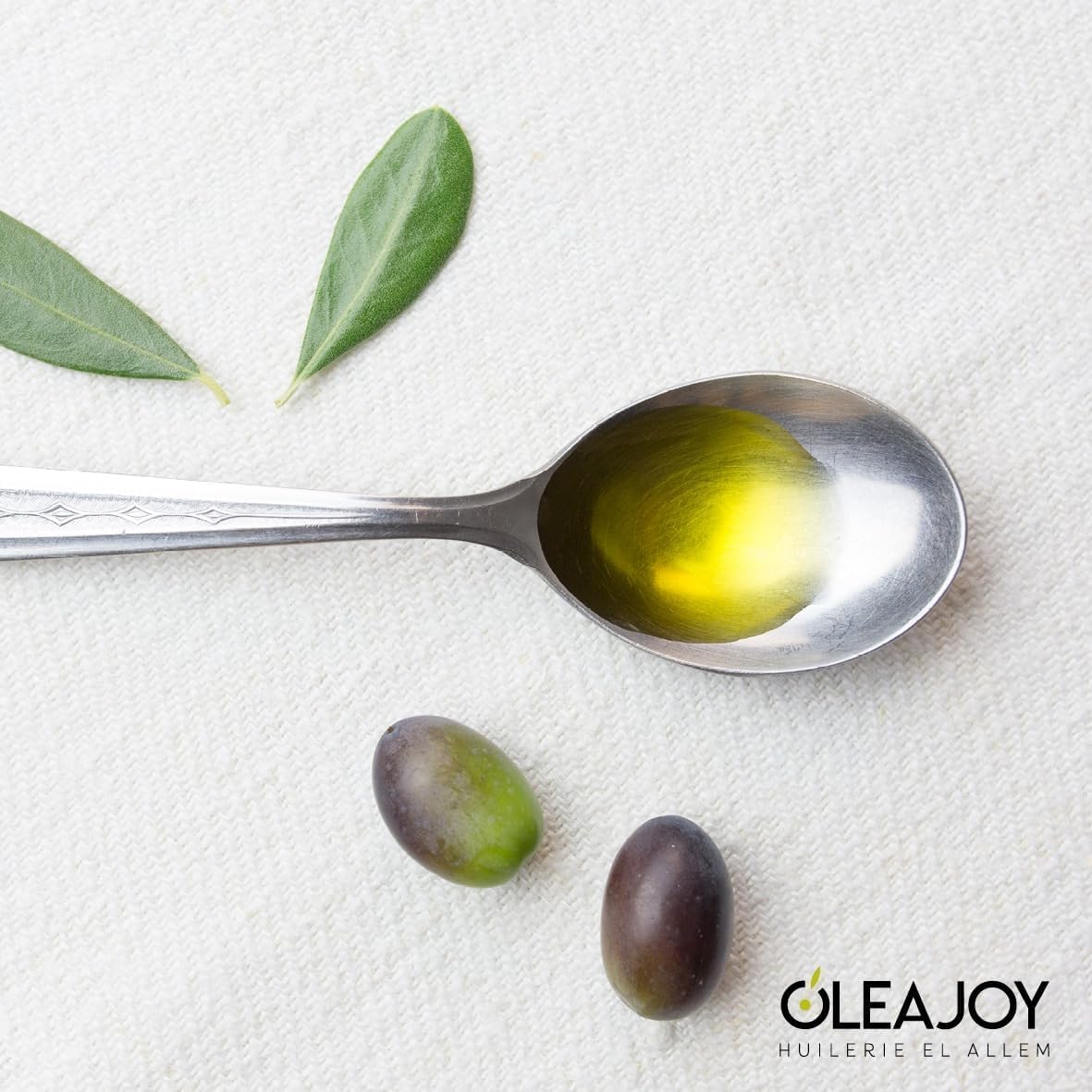 OleaJoy Extra Virgin Olive Oil, Hand picked, Cold Extracted, Tunisian Olive Oil, 1 LITER – 33.8 Fl Oz