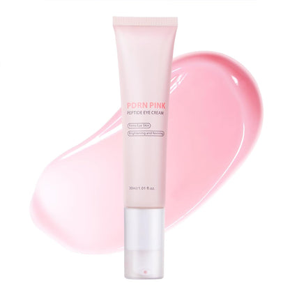 PDRN Pink Peptide Eye Cream,Under Eye Cream For Dark Circles with Niacinamide, Retinol & Hyaluronic Acid to Fight Fine Lines,Wrinkles,Puffiness And Bags Under Eyes,Korean Skin Care 30ml/1.01 fl. oz