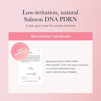 Medicube PDRN Toner Salmon DNA PDRN CICA Soothing Toner | Lightweight & Watery for Skin Boosting, Soothing and Calming | Uneven Skin Tone Care with Peptide & Niacinamide | Korean Skincare, 8.45 fl.oz
