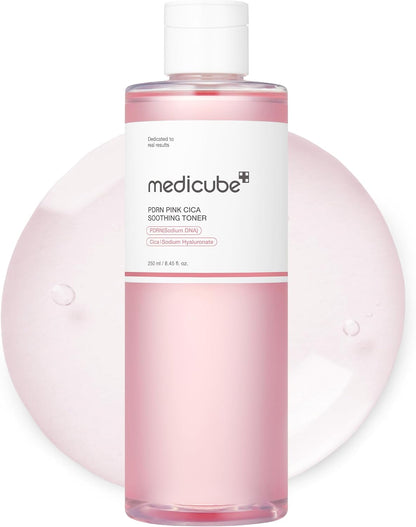 Medicube PDRN Toner Salmon DNA PDRN CICA Soothing Toner | Lightweight & Watery for Skin Boosting, Soothing and Calming | Uneven Skin Tone Care with Peptide & Niacinamide | Korean Skincare, 8.45 fl.oz