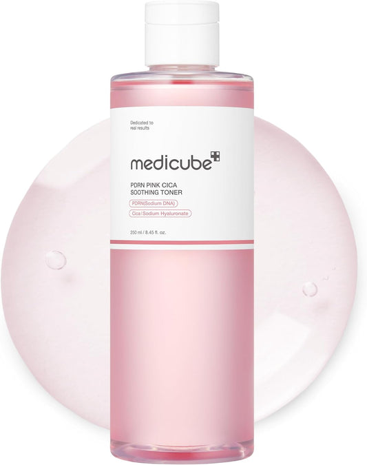 Medicube PDRN Toner Salmon DNA PDRN CICA Soothing Toner | Lightweight & Watery for Skin Boosting, Soothing and Calming | Uneven Skin Tone Care with Peptide & Niacinamide | Korean Skincare, 8.45 fl.oz
