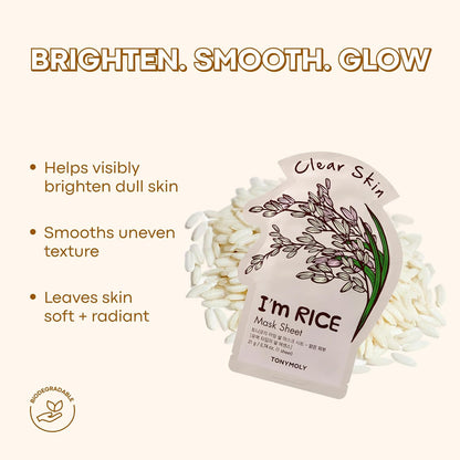 TONYMOLY I’m Real Sheet Mask Set – Korean Face Mask Variety Pack for Hydrating, Soothing & Nourishing Skin, K-Beauty Skincare Self-Care & Easter Gift Set for Women ($2.00 Each)