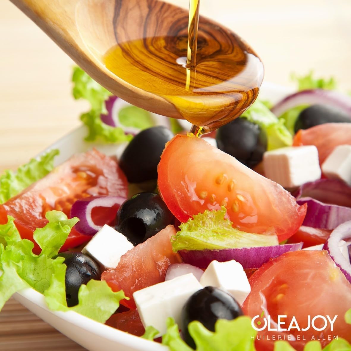 OleaJoy Extra Virgin Olive Oil, Hand picked, Cold Extracted, Tunisian Olive Oil, 1 LITER – 33.8 Fl Oz