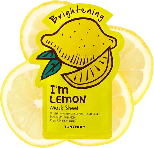 Tony Moly I'm Real Lemon Brightening Mask Sheet 21 g ($2.00 Each)