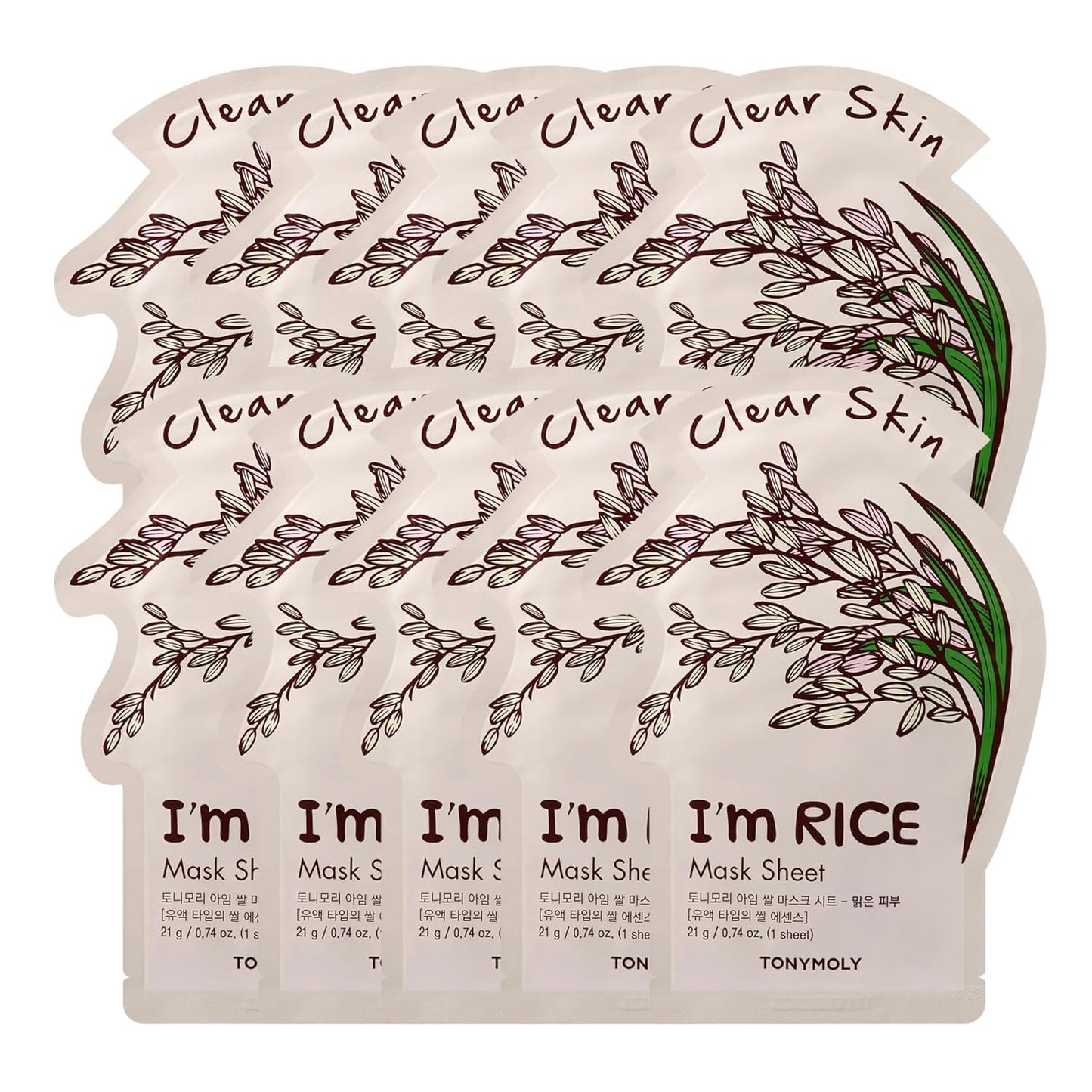 TONYMOLY I’m Real Sheet Mask Set – Korean Face Mask Variety Pack for Hydrating, Soothing & Nourishing Skin, K-Beauty Skincare Self-Care & Easter Gift Set for Women ($2.00 Each)