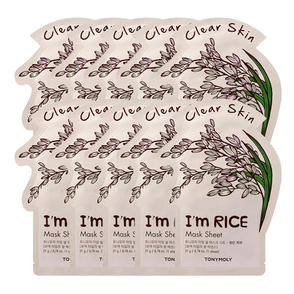 TONYMOLY I’m Real Sheet Mask Set – Korean Face Mask Variety Pack for Hydrating, Soothing & Nourishing Skin, K-Beauty Skincare Self-Care & Easter Gift Set for Women ($2.00 Each)