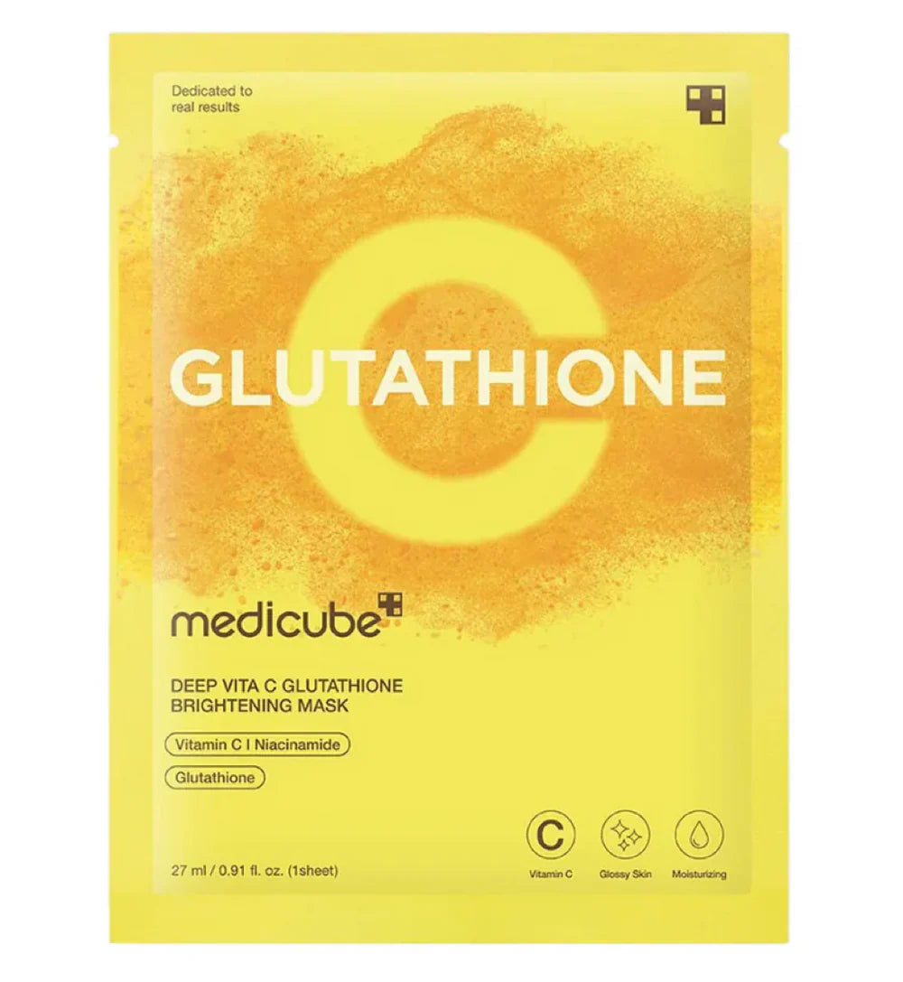 Medicube Deep Vita C Glutathione Brightening Mask ($2.50 Each)